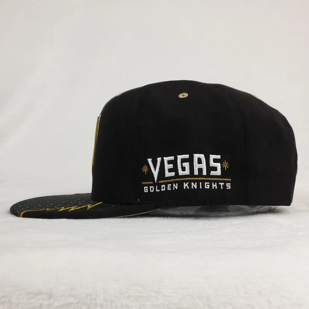 Las Vegas Golden Knights Mitchell & Ness NHL Snapback Hat Cap 3D Logo‎ New